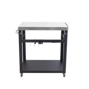 Stainless Steel Movable Dining Cart Table