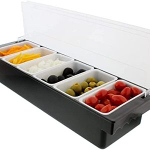 Ice Cooled Condiment Dispenser Tray