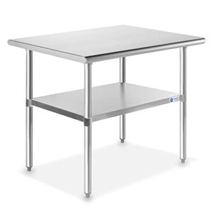 Stainless Steel Work Table 36 x 24 Inches: Heavy-Duty