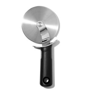 Stainless Steel Pizza Cutter with Large Blade