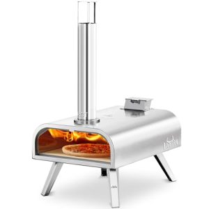Wood Pellet Burning Pizza Oven - Portable Stainless