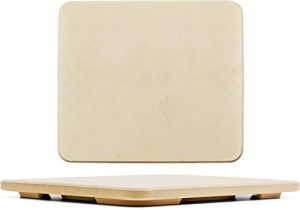 Rectangular Pizza Stone – 14″x16″ Baking Stone for Perfect Oven, BBQ, and Grill Pizza