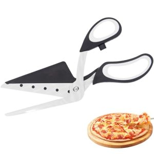 Slice with Ease: Stainless Steel Pizza Scissors Cutter