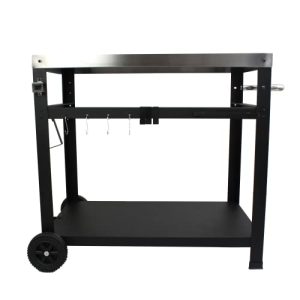 Mobile Dining Cart with Multifunctional Features