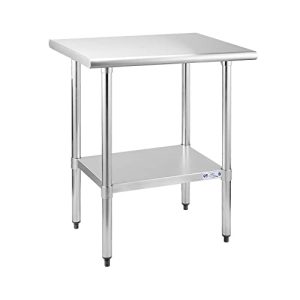 Hally Stainless Steel Prep & Work Table