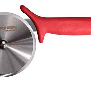 4" Pizza Cutter with Red Handle - Precision Slicing