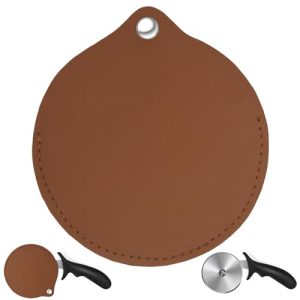 Premium Leather Pizza Steering Wheel Cover