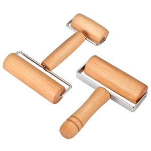 Non-Stick Wooden Pizza Roller Set - Time-Saving