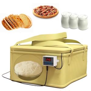 Heated Pizza Dough Proofer: Temperature-Controlled Box for Perfect Bread and Pizza Dough