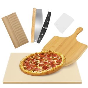 Crunchy Crust Essentials: 5 PCS Pizza Stone Set