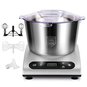 Pizza Perfect: 6QT Stand Mixer with LCD Display