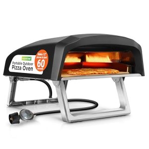 NutriChef Portable Outdoor Gas Pizza Oven