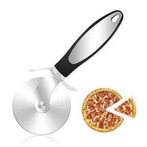 Effortless Slice Pizza Cutter Wheel - Super Sharp Slicer for Perfect Pizza Cuts