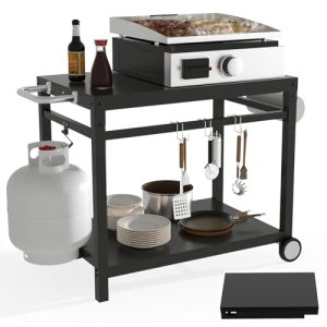 Ultimate Outdoor Grill Cart with Ample Storage