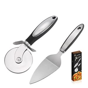 Premium Pizza Cutter Set - Non-Slip Stainless Steel Pizza