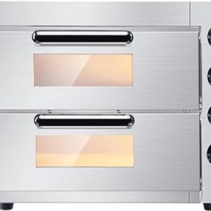 Electric Stainless Steel Double Layer Pizza Oven