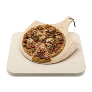 Crispy Crust Master: HANS GRILL Rectangular Pizza