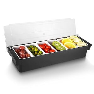 6-Compartment Fruit, Veggie & Condiment Caddy