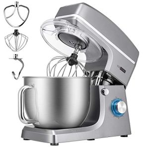 Stand Mixer with Versatile Attachments - Iron Gray