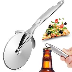 Hanbramo Pizza Cutter Wheel with Integrated Bottle