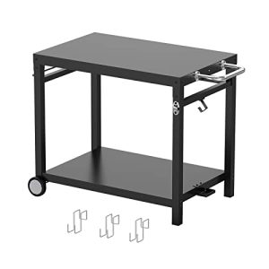 Commercial Steel BBQ Stand & Pizza Oven Trolley