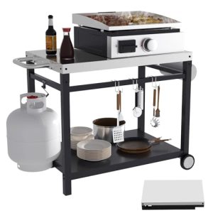 Portable Grill Carts: Foldable BBQ Prep Cart