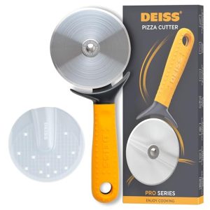 Sharp Stainless Steel Pizza Cutter Wheel - Easy Grip