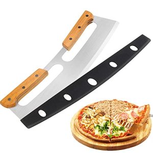 Slice with Precision: 14" Stainless Steel Pizza Cutter