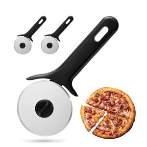 Stainless Steel Pizza Cutter Wheel: Effortless Pizza