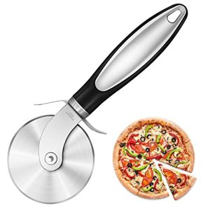 Large Pizza Cutter Wheel, Stainless Steel Blade