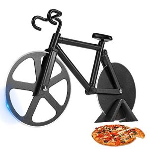 Double Wheel Bicycle Pizza Cutter - Unique Gift