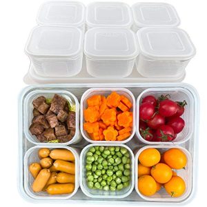 Stackable Clear Food Storage Containers - Keep