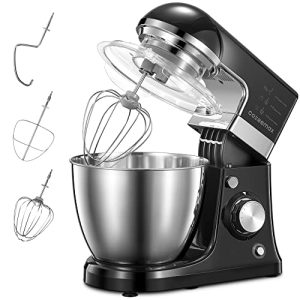 8-Speed Electric Stand Mixer: Versatile Kitchen Mixer with Tilt-Head Design