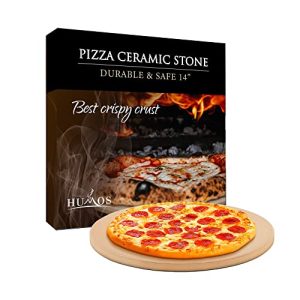 Crispy Crust Perfection: 14" Round Pizza Ceramic