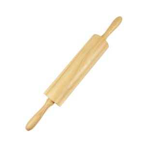Wooden Rolling Pin for Baking - Smoother Dough Rolling for Perfect Crusts!