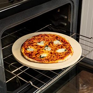 16 inch Round Pizza Stone for Perfectly Crispy Crusts