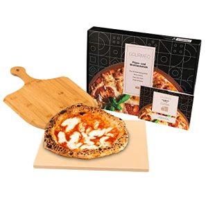 Crispy Crust Pizza Stone Set: Perfect for Oven & Grill