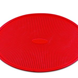 Crispy Crust Perfection with DoughEZ 13-Inch Perforated Silicone Pizza Pan