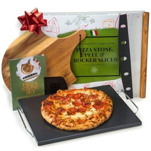 Ultimate Pizza Baking Set - 15" Advanced Pizza Stone