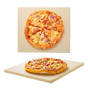3 Inch Square Pizza Stone - Heavy Duty Ceramic