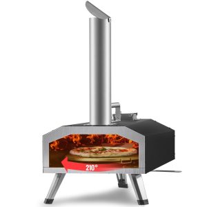 Ultimate Outdoor Pizza Oven: 12 inch Gas & Wood