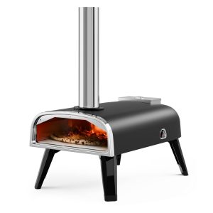 12" Wood Fired Pizza Oven - Outdoor Pellet Pizza