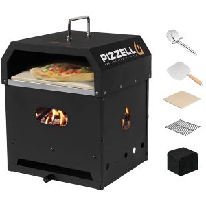 4-in-1 Outdoor Pizza Oven: Wood Fired