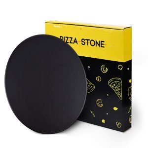 Pizza Perfection: 12 Inch Black Non-Stick Ceramic