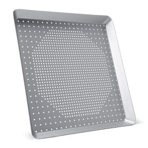 Square Pizza Pan with Holes - Aluminum Alloy
