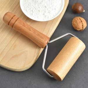 Effortless Dough Rolling with Small T-Shape Wooden