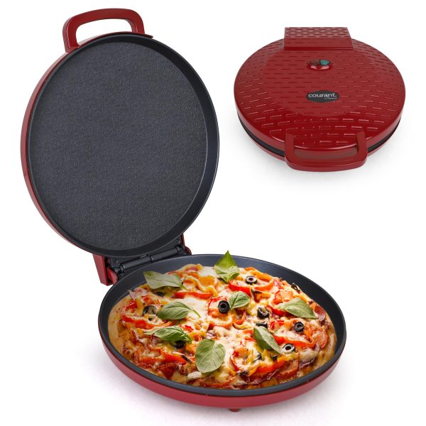 12-Inch Pizza Maker with Cool-Touch Handle