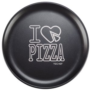Delightfully Decorated 14-Inch Pizza Pan with Teflon