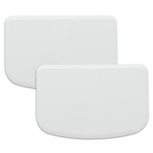 White Bowl Scraper Set - Flexible Multipurpose