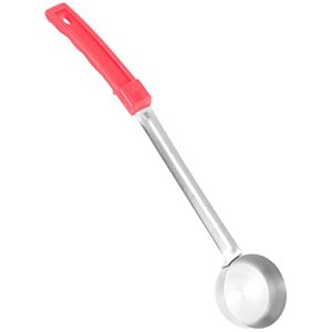 Stainless Steel Pizza Sauce Ladle with Flat Bottom